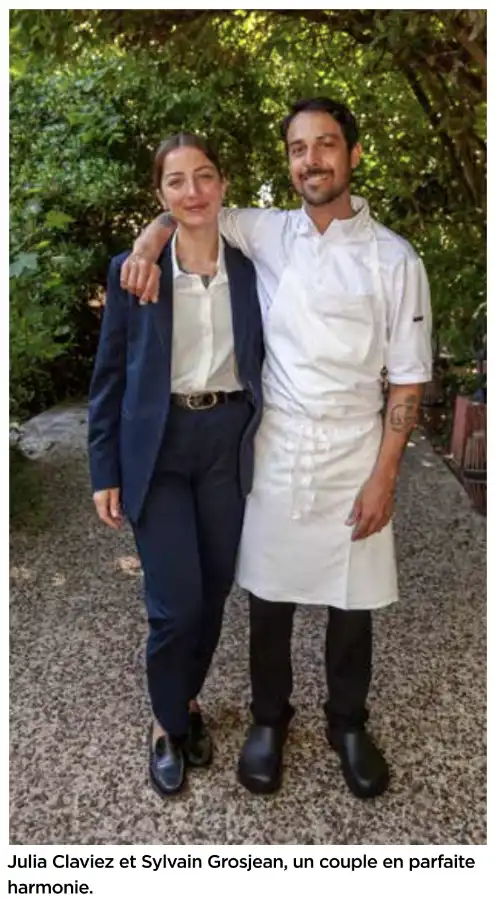 Julia Claviez et Sylvain Grosjean