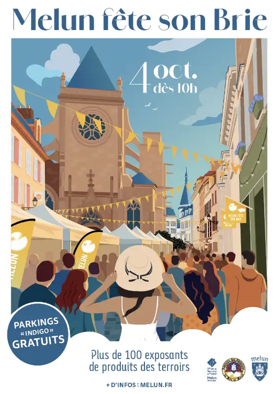 La traditionnelle Fête du Brie à Melun