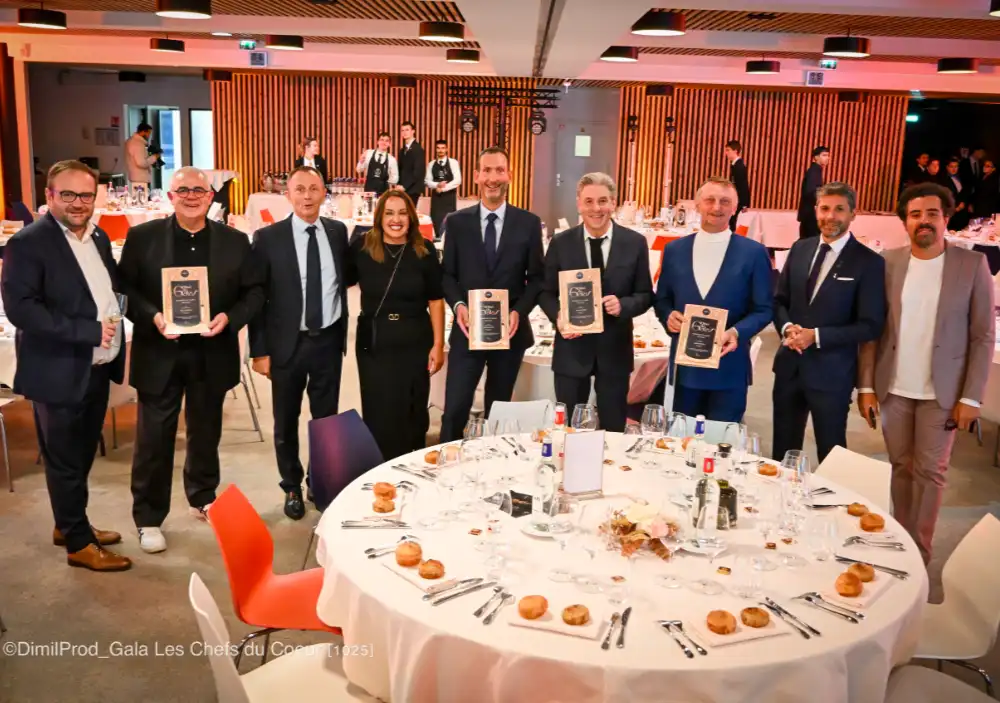 Diner de Gala les chefs ont du coeur 2025 et les cuisiniers de france