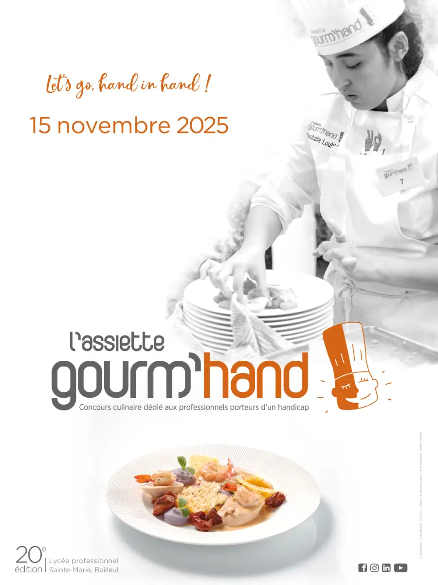 20e édition de l’Assiette Gourm’Hand, une célébration du talent et de l’inclusion ✨